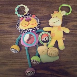 Set Of Car Seat Toys